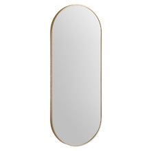 Modern 121cm Oblong Aluminium Wall Mirror